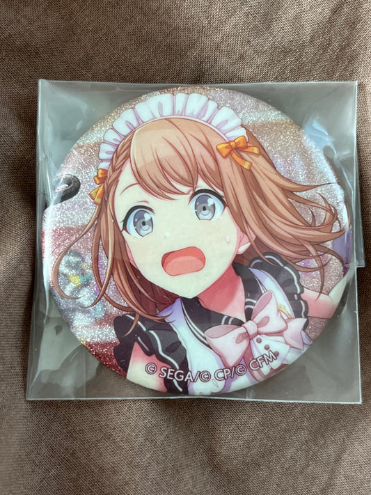 Project Sekai - Minori Hanasato “Break Time for the Hardworking You!” Circle Glitter Badge [TRAINED]