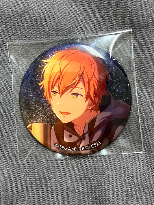Project Sekai - Akito Shinonome “Same Dreams,Same Colors” Circle Glitter Badge [UNTRAINED]