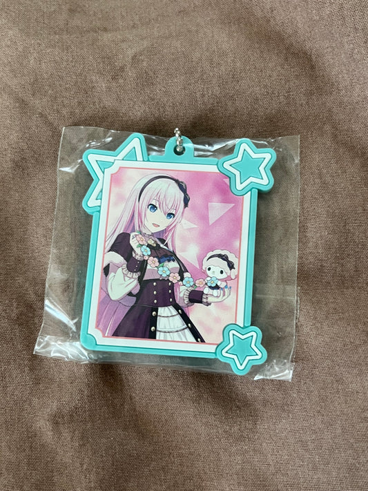 Project Sekai - Megurine Luka “feat. My Sweet Piano” Sanrio Rubber Keychain