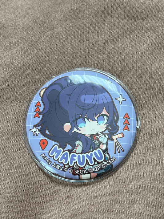 Project Sekai - Mafuyu Asahina “COLORFUL LIVE 5th -Frontier-” Chibi Circle Badge