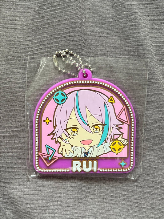 Project Sekai - Rui Kamishiro "Let us do it together!" Stamp Rubber Keychain
