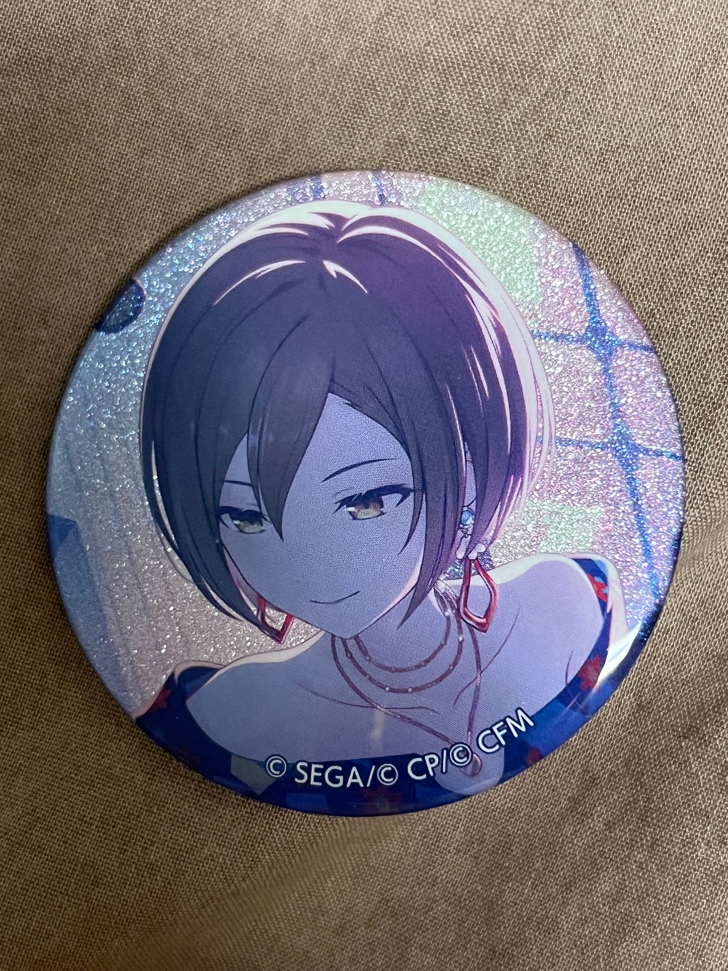 Project Sekai - MEIKO “The first concerto” Circle Glitter Badge [TRAINED]