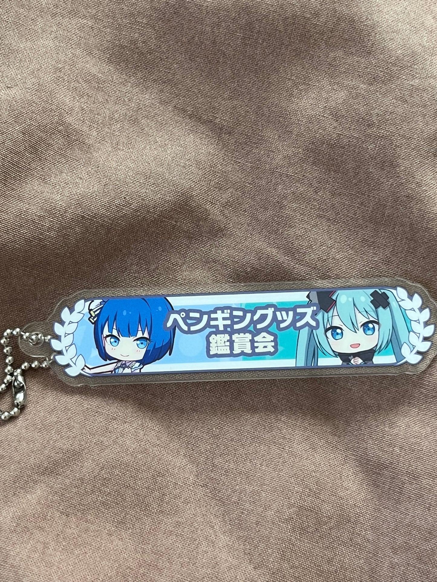 Project Sekai - Haruka Kiritani & Hatsune Miku "Penguin Goods Appreciation Party" Movie Kizuna Rank Acrylic Keychain