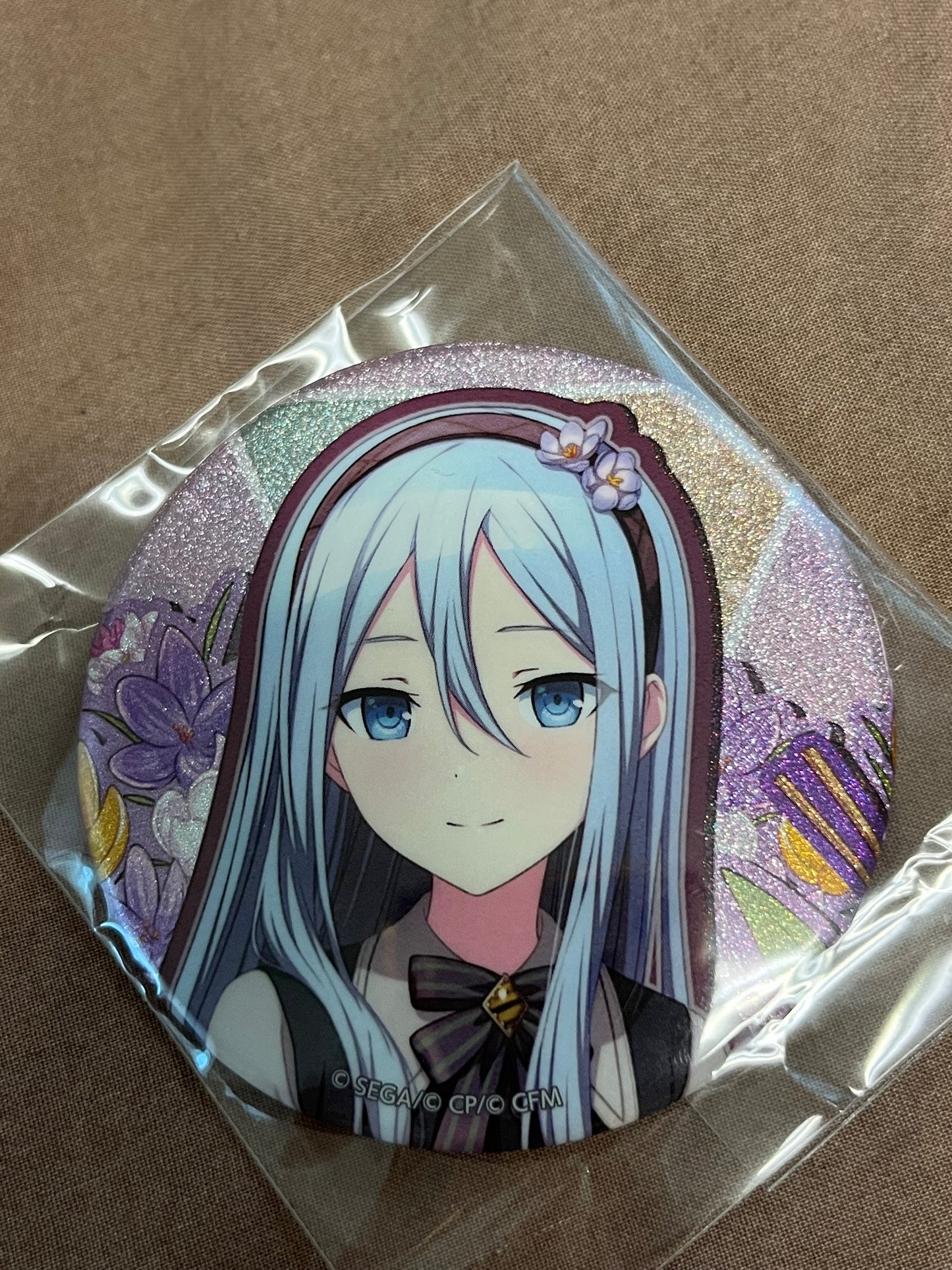 Project Sekai - Kanade Yoisaki “Happy Birthday!! 2023” Circle Glitter Badge