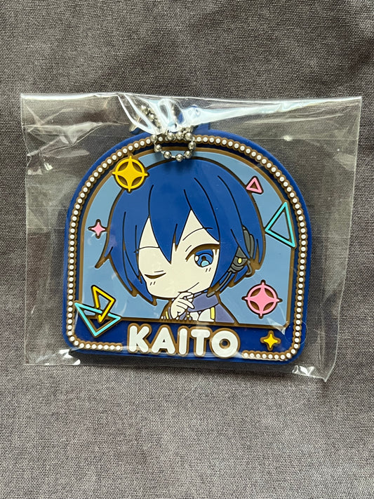 Project Sekai - KAITO "I had fun" Stamp Rubber Keychain
