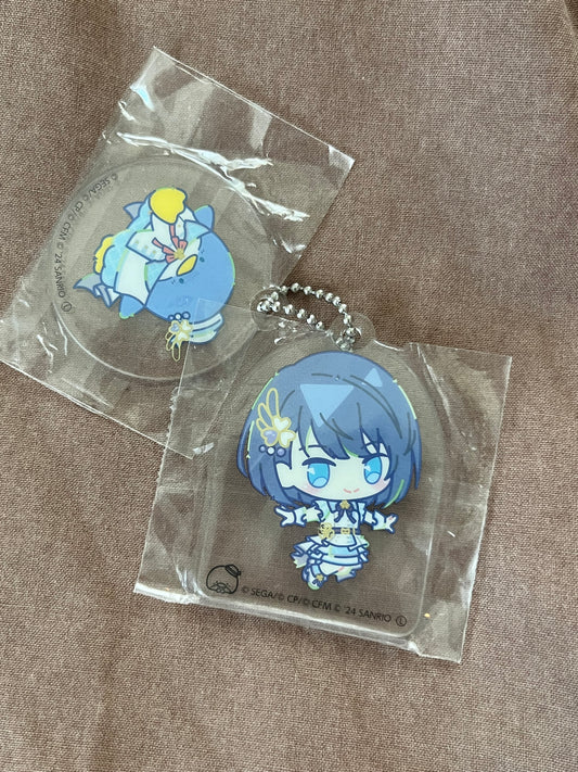 Project Sekai - Haruka Kiritani “Sanrio” Double Acrylic Keychain