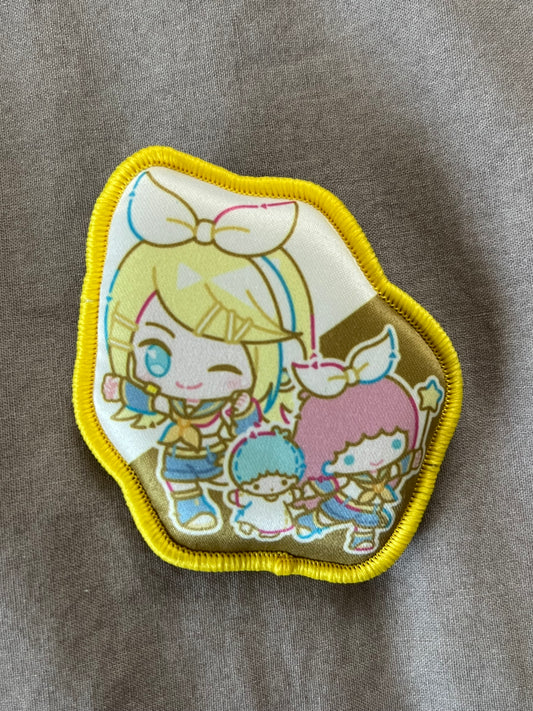 Project Sekai - Kagamine Rin "Sanrio" Cushion Pin