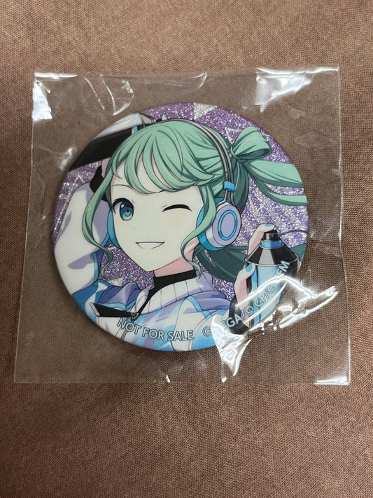 Project Sekai - Hatsune Miku "On Your Feet" Circle Glitter Badge