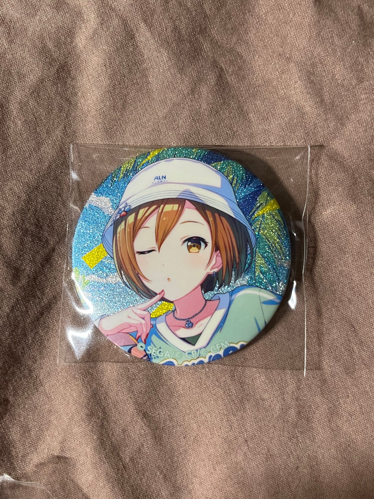 Project Sekai - MEIKO “Work Out and FLY! Muscle Training!” Circle Glitter Badge [TRAINED]