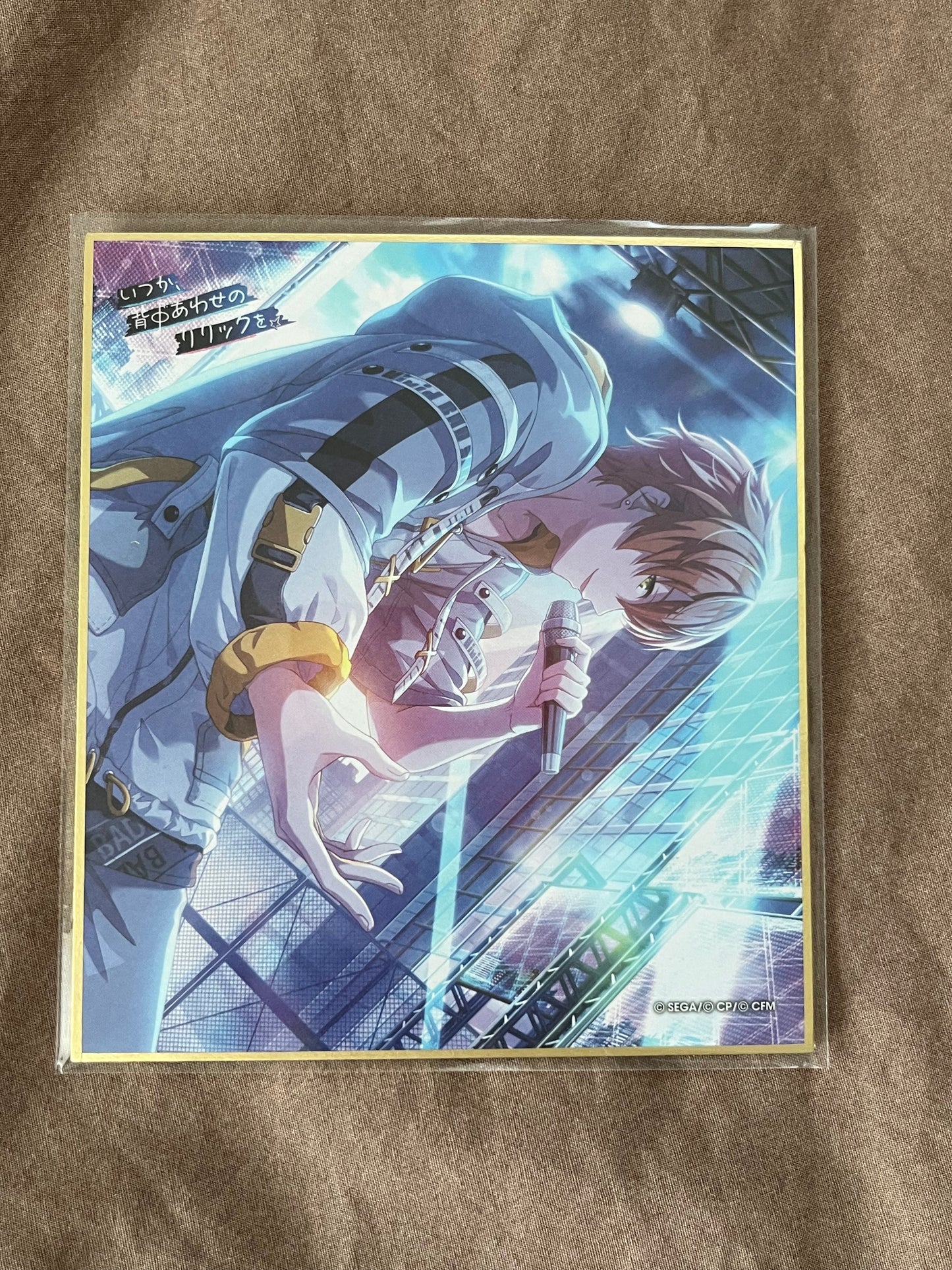 Project Sekai - Akito Shinonome "Someday, with Our Lyrics Joined Back-to-Back" Shikishi Board [TRAINED]