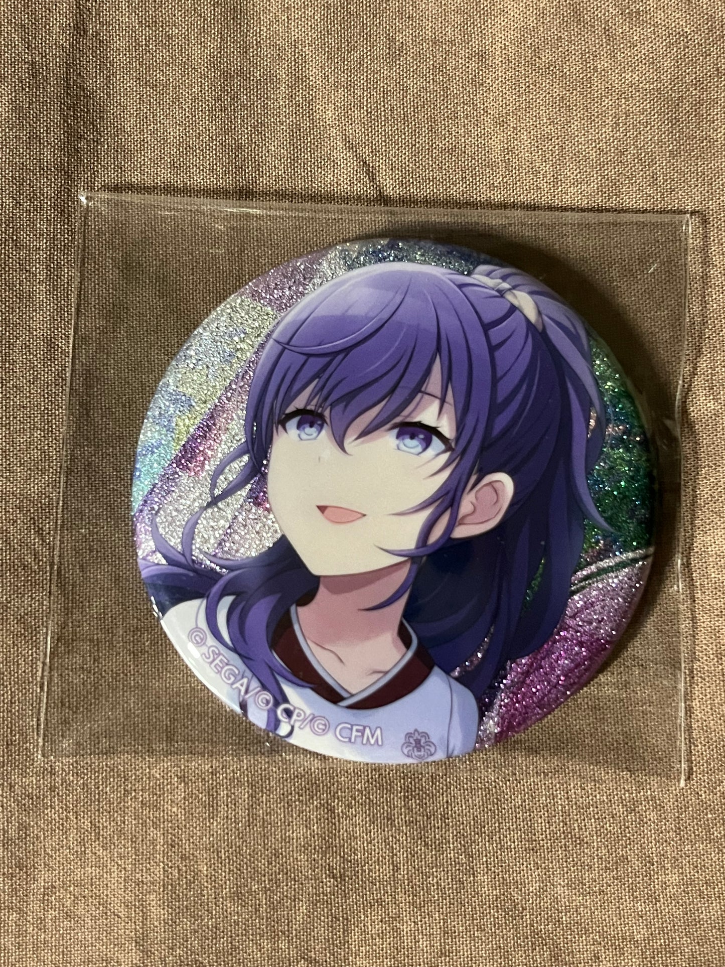 Project Sekai - Mafuyu Asahina “Run! Sports Festival! ~The Executive Committee is Very Busy~” Circle Glitter Badge [UNTRAINED]