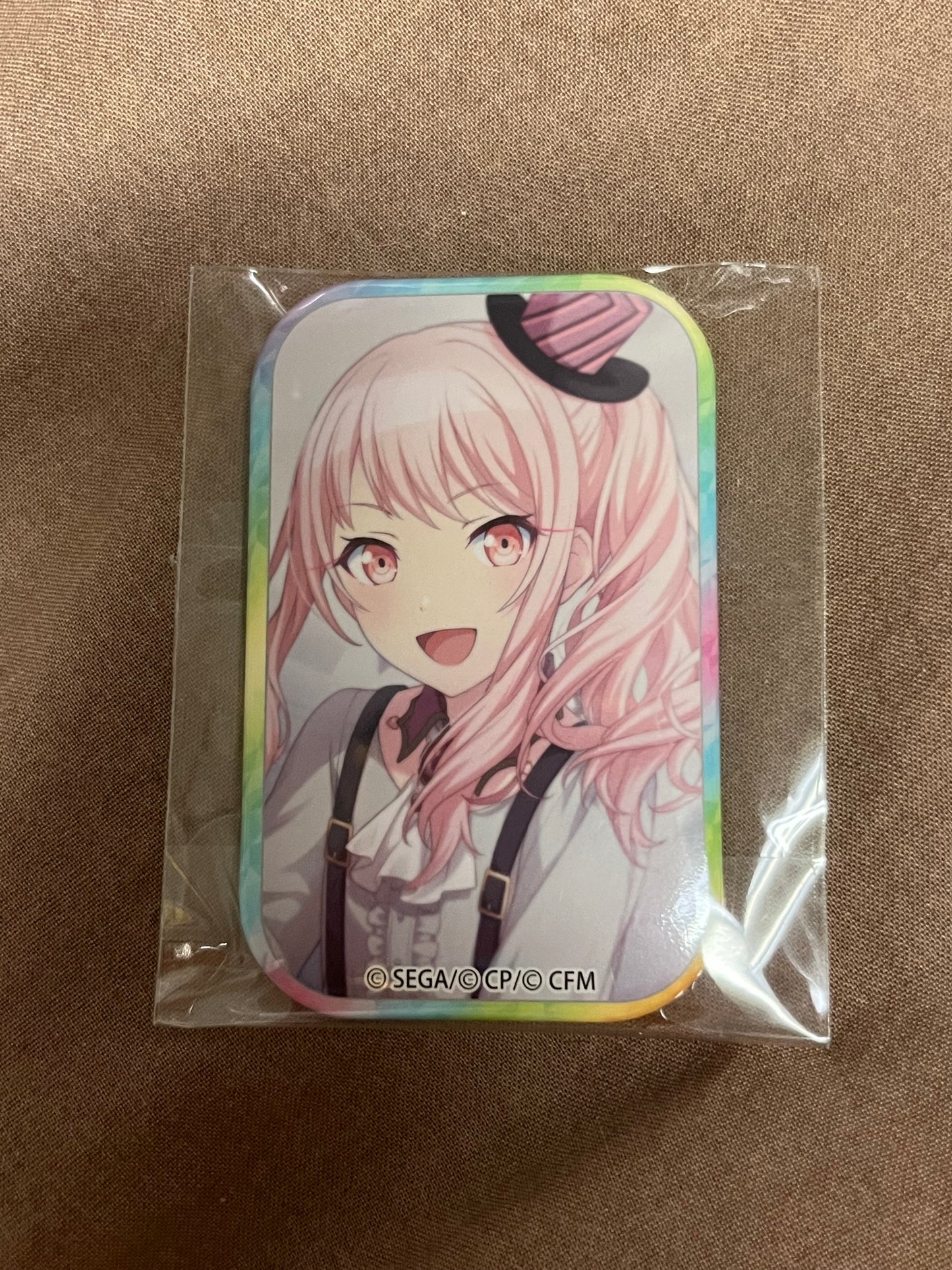 Project Sekai - Mizuki Akiyama "What Lies Beyond Guiding a Lost Child" Square Badge [UNTRAINED]