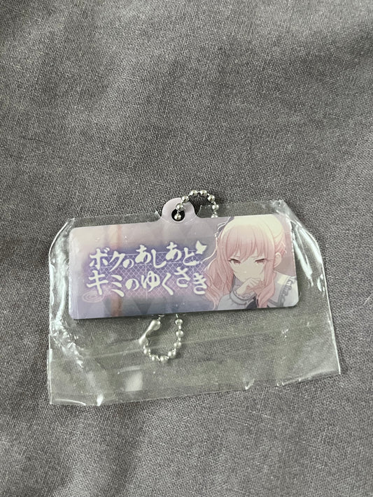 Project Sekai - Mizuki Akiyama "What lies behind. What lies ahead." Metal Keychain [UNTRAINED]