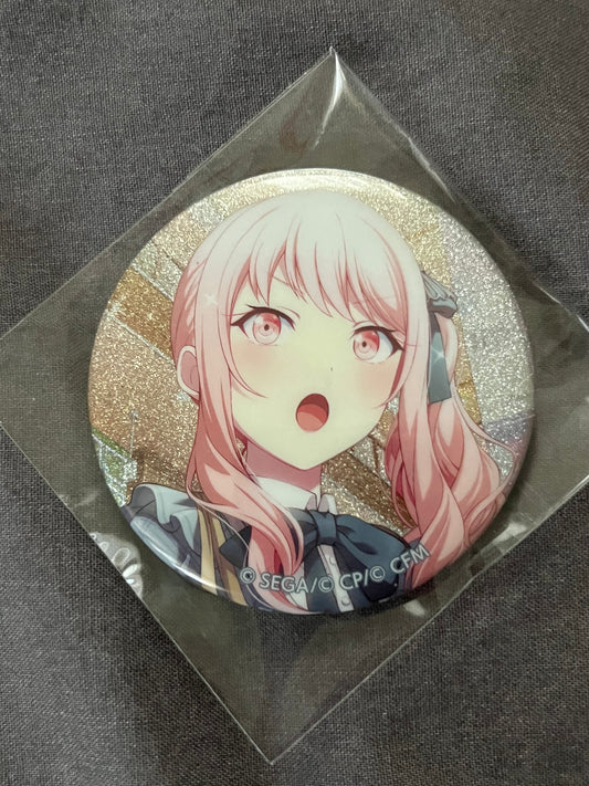 Project Sekai - Mizuki Akiyama “Pastime Shopping” Circle Glitter Badge [UNTRAINED]
