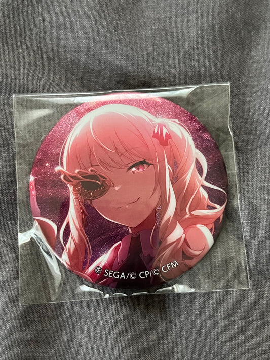 Project Sekai - Mizuki Akiyama “A Detour for Us Two” Circle Glitter Badge [TRAINED]