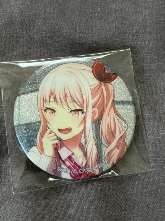 Project Sekai - Mizuki Akiyama “Hope Will Someday Go Beyond the Morning” Circle Glitter Badge [UNTRAINED]