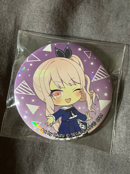 Project Sekai - Mizuki Akiyama “LAWSON Campaign Collaboration” Holographic Circle Badge