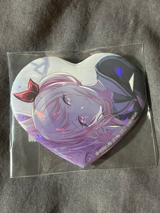 Project Sekai - Mizuki Akiyama “Uncompromising Obsession” Heart Badge [TRAINED]