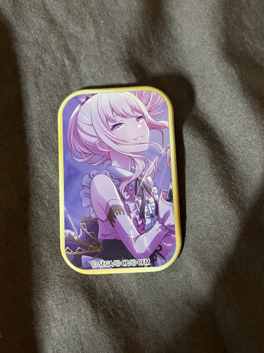 Project Sekai - Mizuki Akiyama “Imprisoned Marionette” Square Badge [TRAINED]