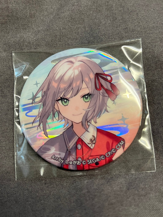 Project Sekai - Shiho Hinomori “Colorful Live 4th Unison” Holographic Circle Badge