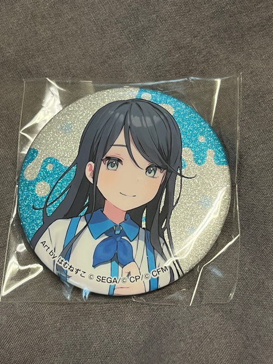 Project Sekai - Ichika Hoshino "2024 Lawson Collab"  Circle Glitter Badge
