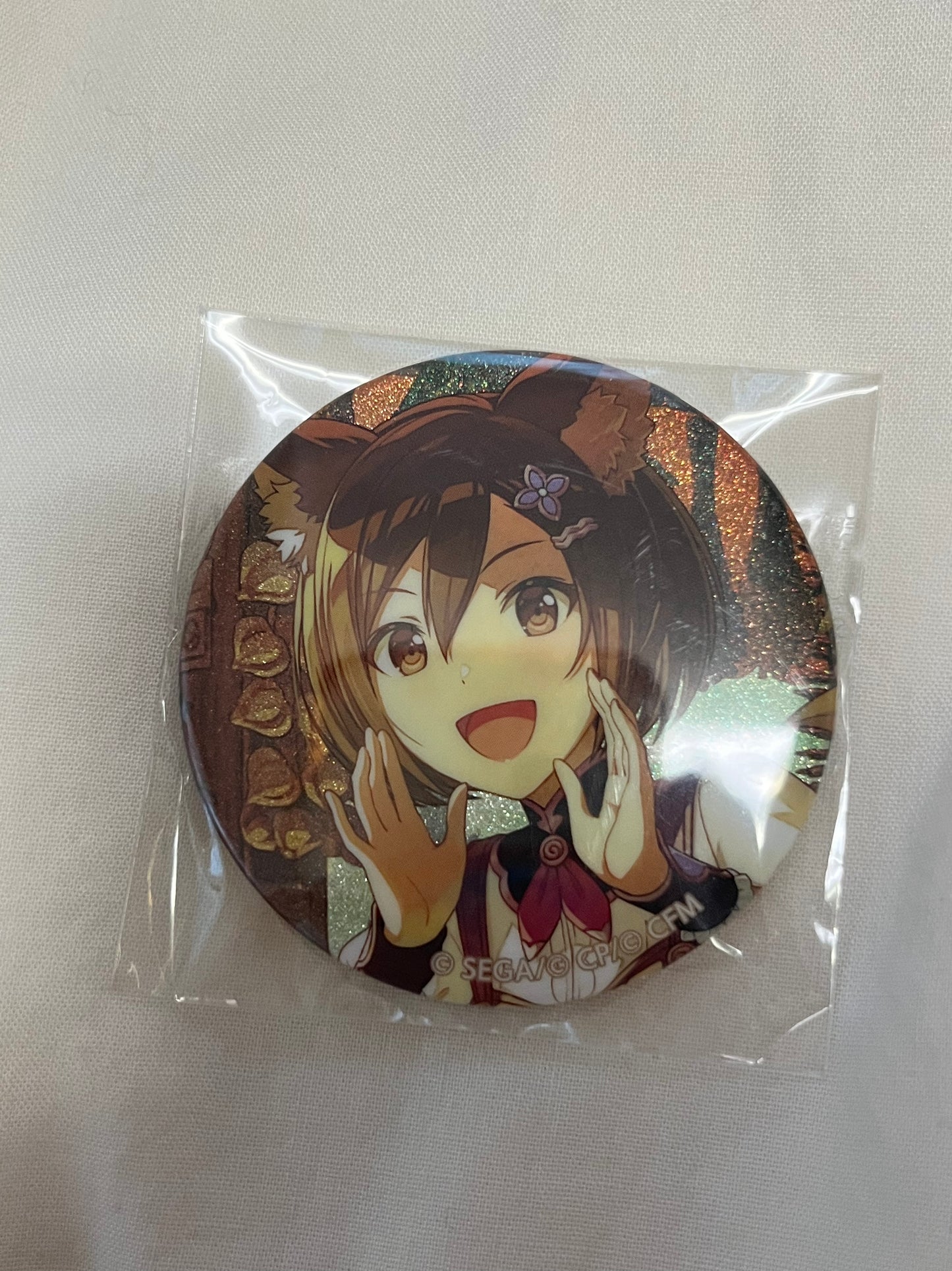 Project Sekai - MEIKO "Narrator Of Happiness" Circle Glitter Badge [TRAINED]
