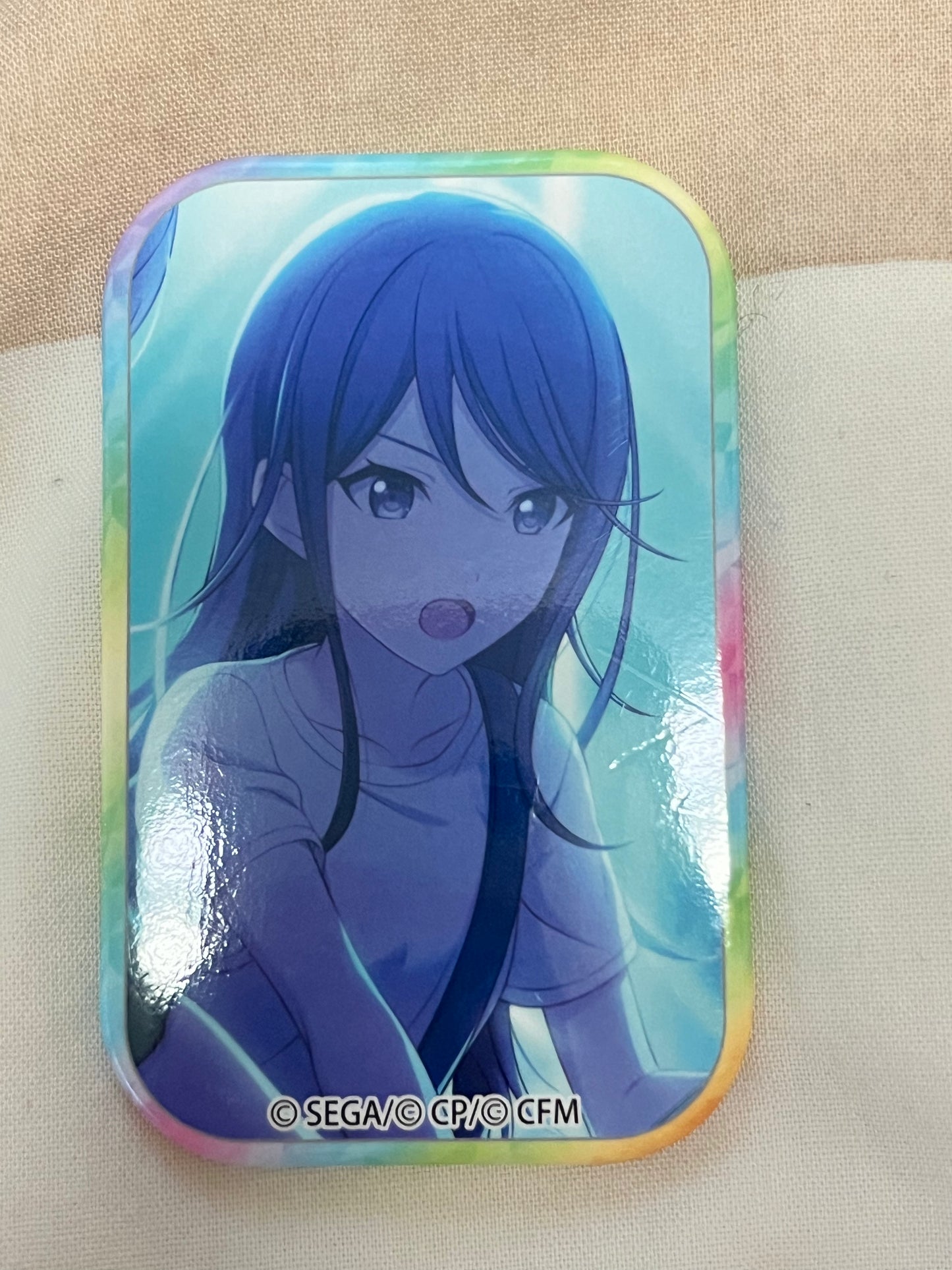 Project Sekai - Ichika Hoshino "Star Piece Connection" Square Badge [UNTRAINED]