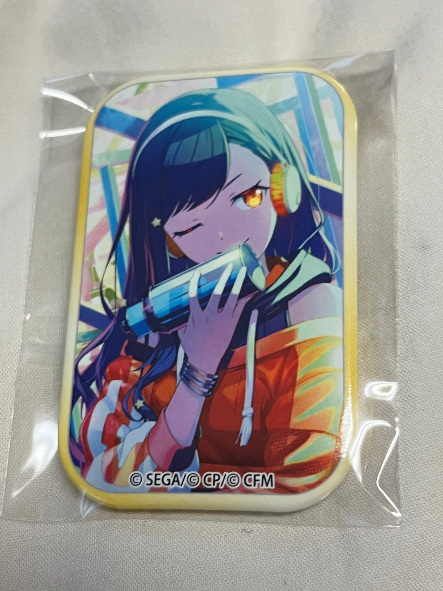 Project Sekai - An Shiraishi "On Your Feet" Square Badge [TRAINED]