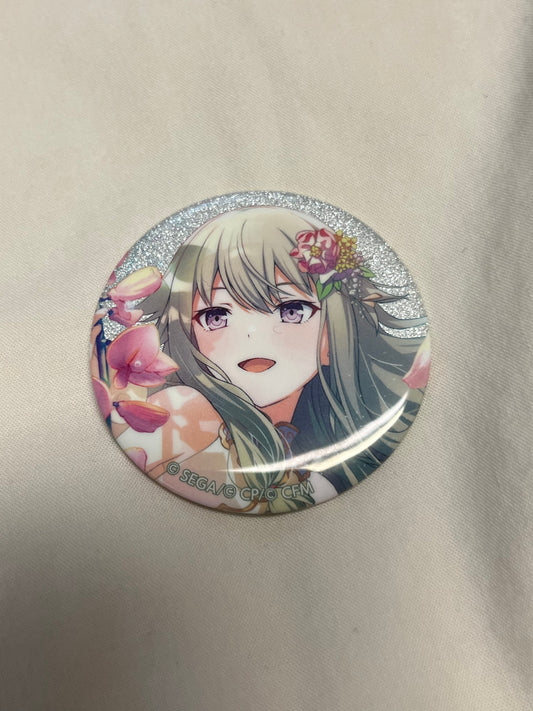Project Sekai -  Nene Kusanagi "In This Singing City" Circle Glitter Badge [TRAINED]