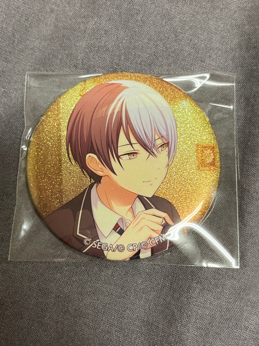 Project Sekai - Toya Aoyagi “Quiet Café Time” Circle Glitter Badge [UNTRAINED]