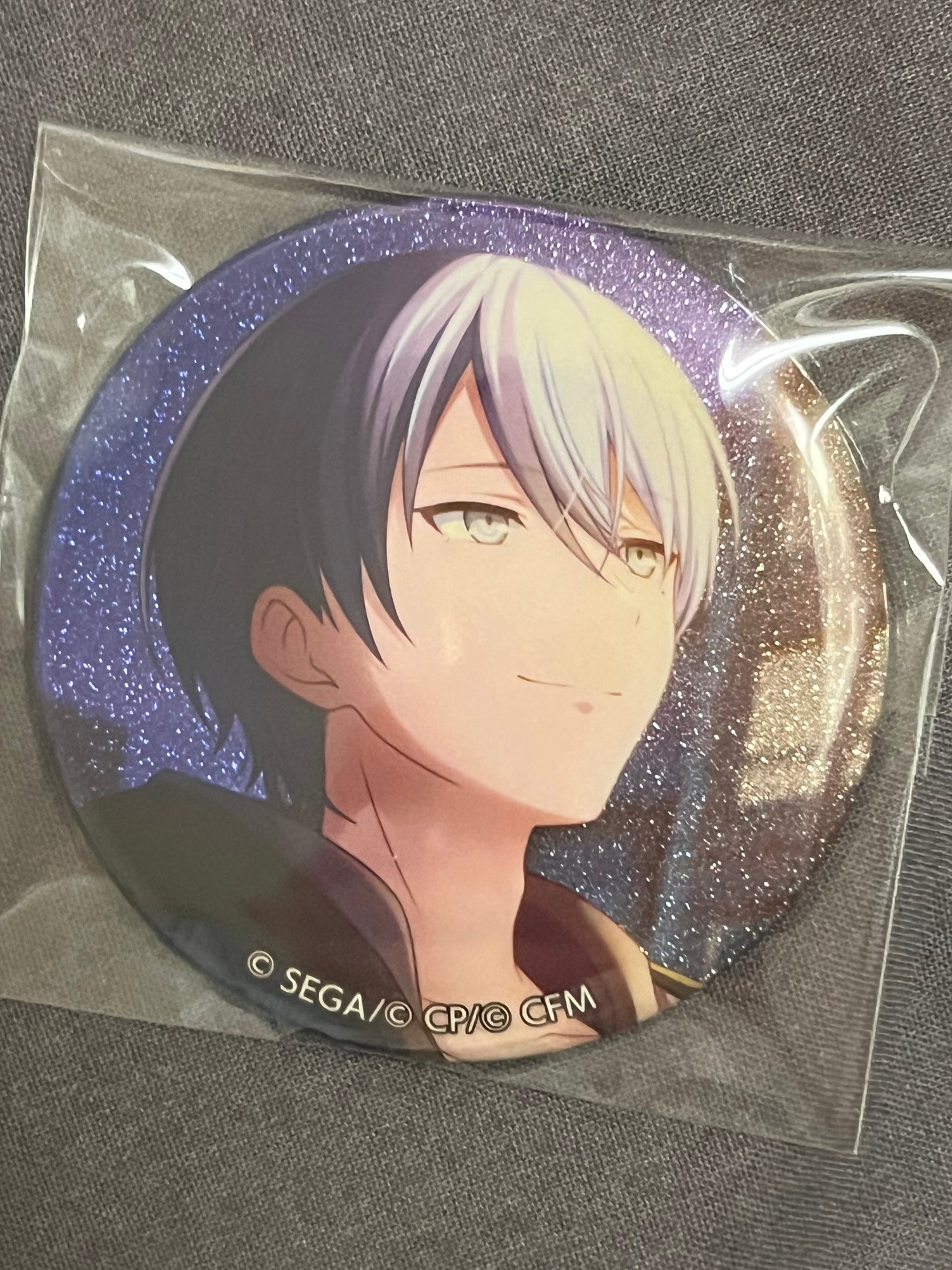Project Sekai - Toya Aoyagi “Respect for My Teammates” Circle Glitter Badge [UNTRAINED]