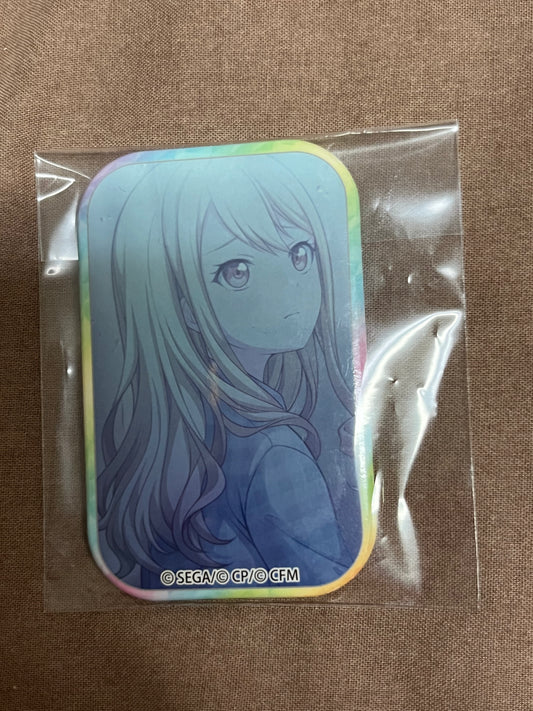 Project Sekai - Saki Tenma "Stella After the Rain" Square Badge [UNTRAINED]