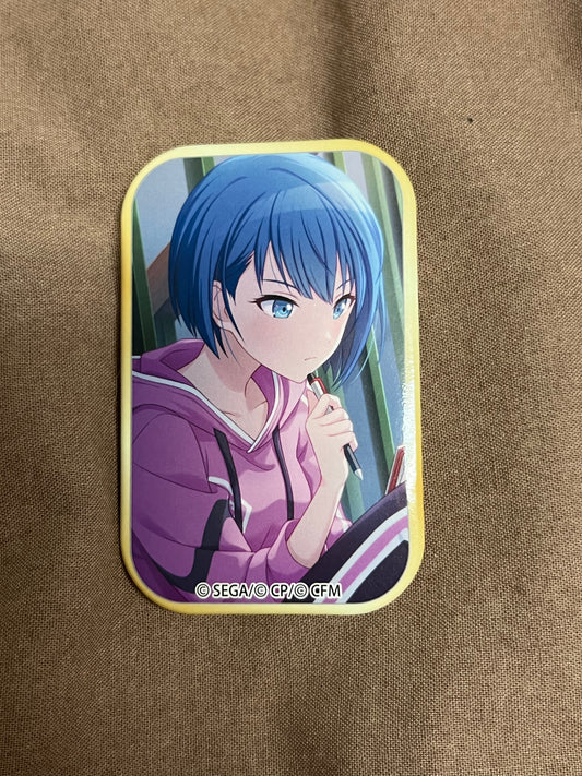 Project Sekai - Haruka Kiritani “An Idol's Duty” Square Badge [UNTRAINED]