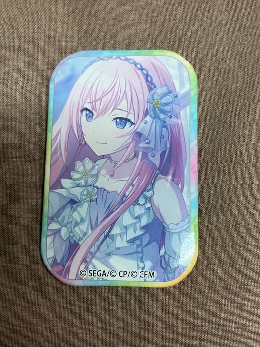 Project Sekai - Megurine Luka “A New Member Arrives♪” Square Badge [TRAINED]