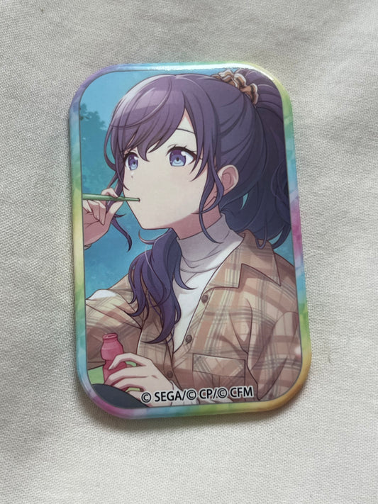 Project Sekai - Mafuyu Asahina "Bubbles of Solace" Square Badge [UNTRAINED]