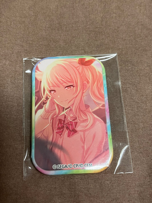 Project Sekai - Mizuki Akiyama "Rooftop Friendship" Square Badge [UNTRAINED]