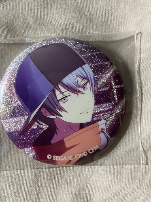 Project Sekai - Toya Aoyagi "Faith in Believing" Circle Glitter Badge [TRAINED]