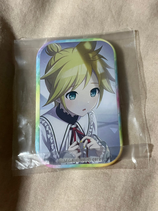 Project Sekai - Kagamine Len "What Lies Beyond Guiding a Lost Child" Square Badge [UNTRAINED]