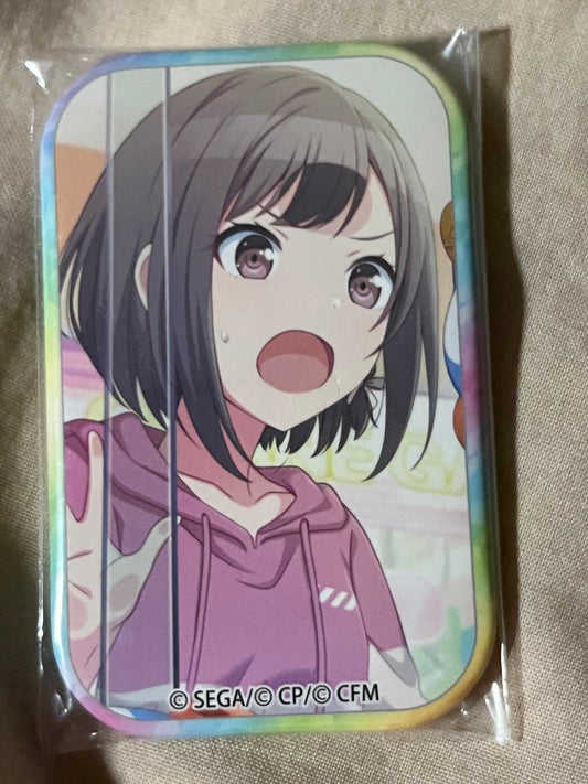 Project Sekai - Ena Shinonome "This Claw's Too Weak!" Square Badge [UNTRAINED]