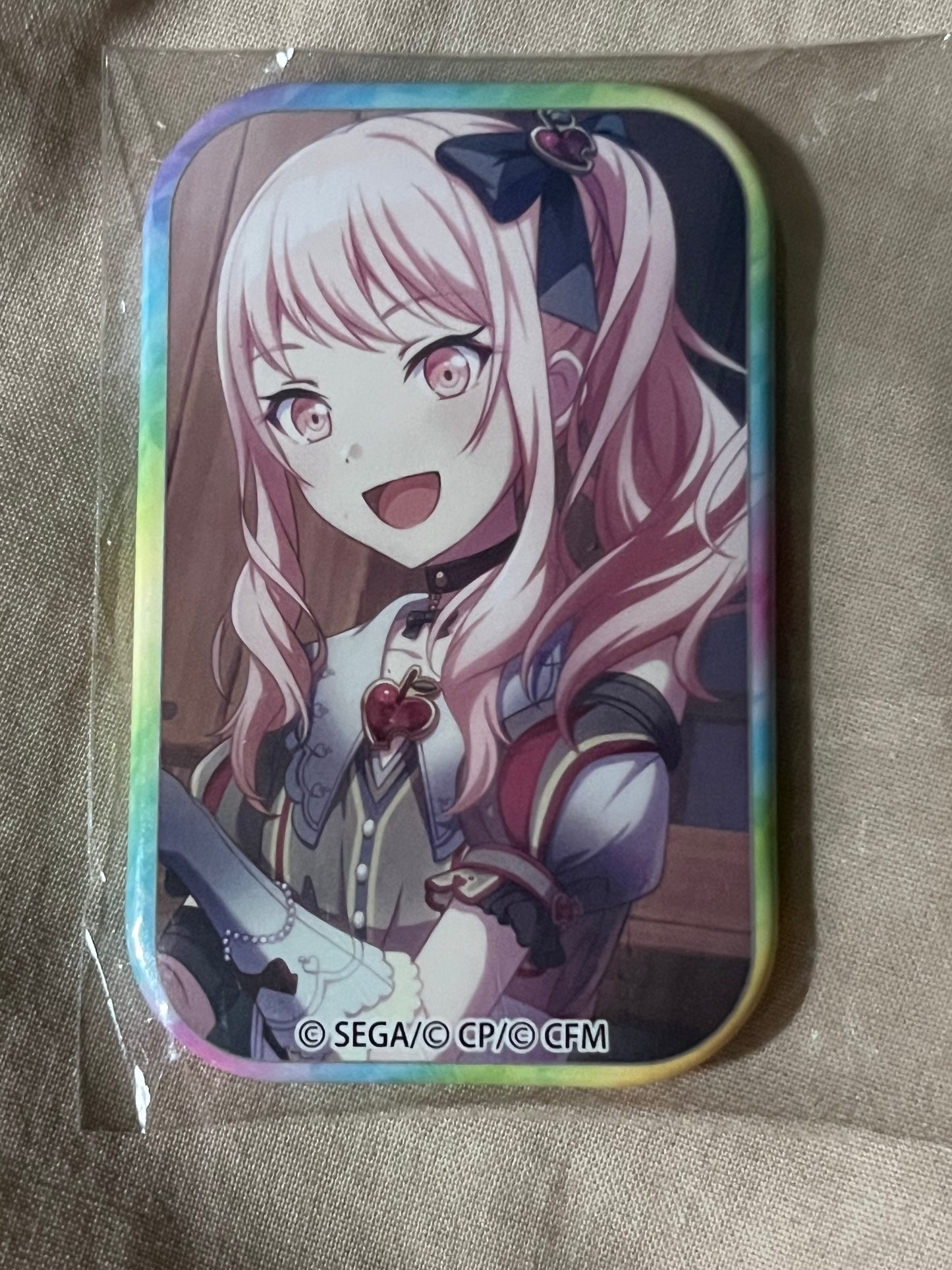 Project Sekai - Mizuki Akiyama "A Moment's Rest" Square Badge [TRAINED]