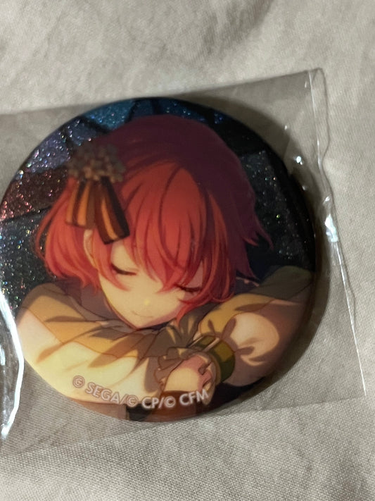 Project Sekai - Airi Momoi "Special Free Time Snapshot!" Circle Glitter Badge [TRAINED]