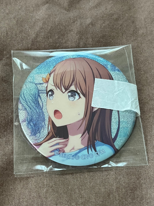 Project Sekai - Minori Hanasato "Tied By Painful Hope" Circle Glitter Badge [UNTRAINED]