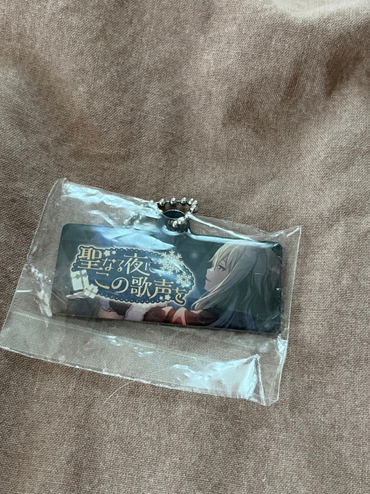 Project Sekai - Nene Kusanagi "On This Holy Night, I Sing" Event Metal Keychain [UNTRAINED]