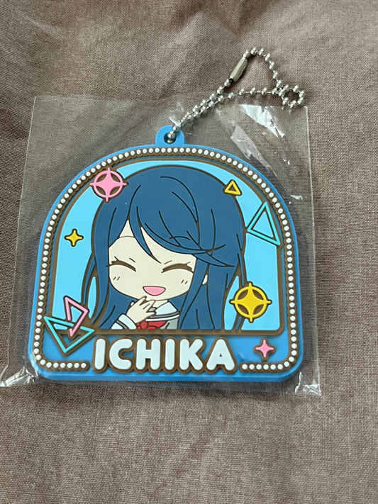 Project Sekai - Ichika Hoshino “Hehe” Stamp Rubber Keychain