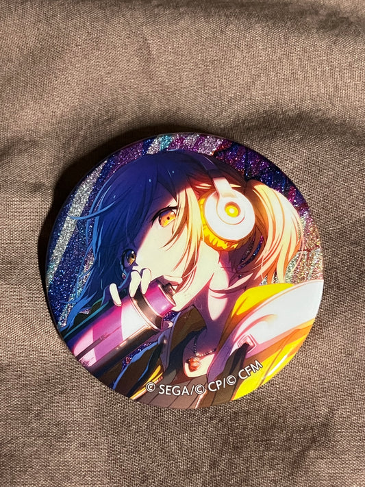 Project Sekai - Kohane Azusawa "On Your Feet" Circle Glitter Badge [TRAINED]