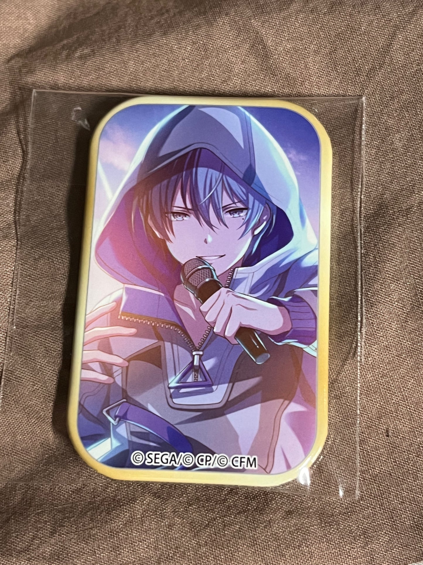 Project Sekai - Toya Aoyagi "Relaxing Cafe Break" Square Badge [TRAINED]