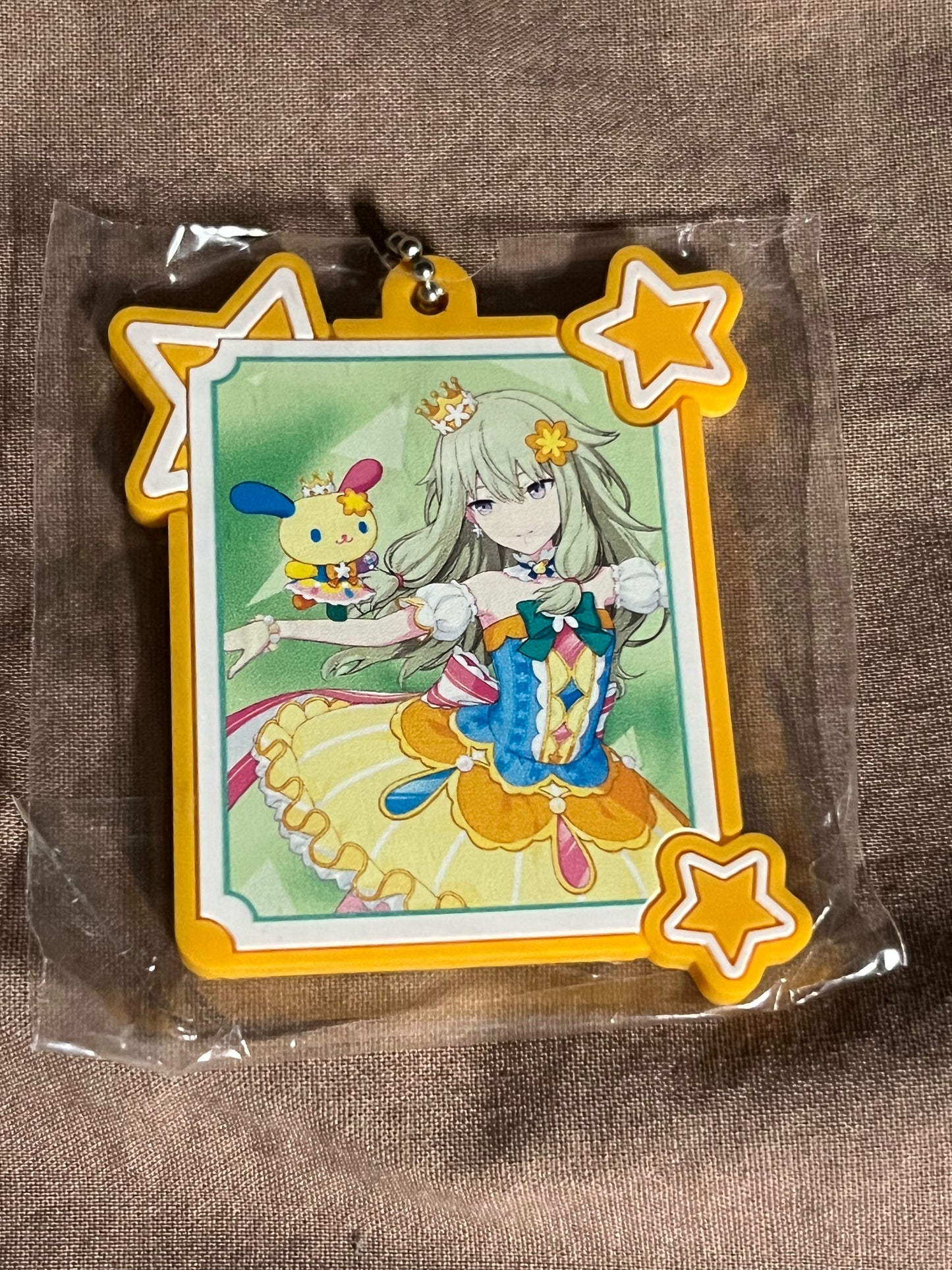 Project Sekai - Nene Kusanagi “feat. U*SA*HA*NA” Sanrio Rubber Keychain