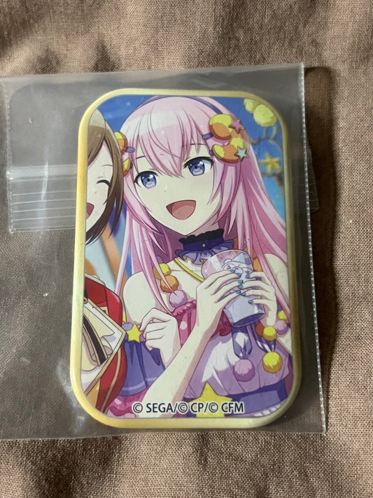 Project Sekai - Megurine Luka "A Happy Doll Festival ♪" Square Badge [UNTRAINED]