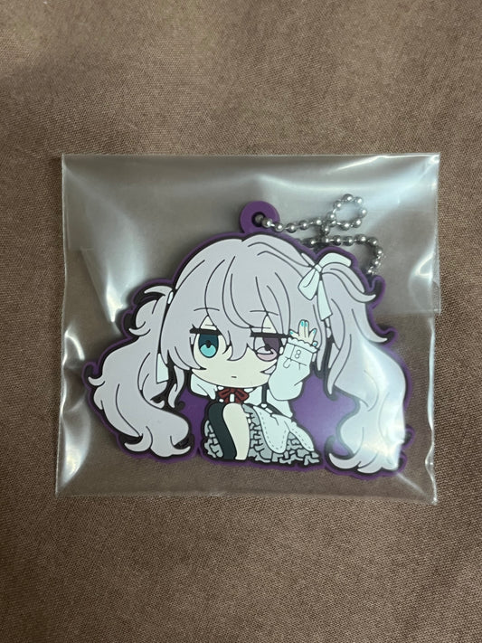 Project Sekai - Hatsune Miku “ViVimus Crouch” Rubber Keychain