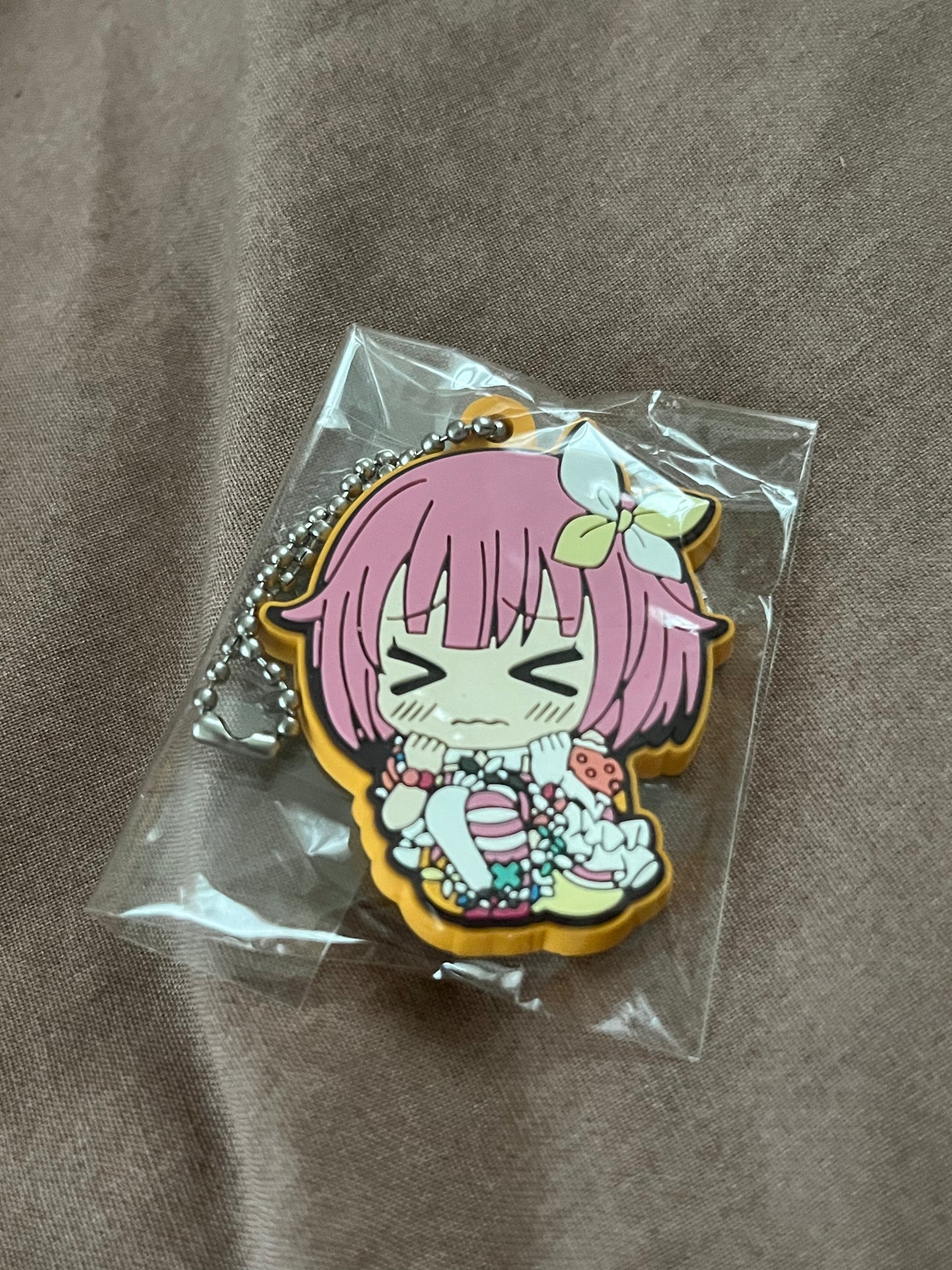 Project Sekai - Emu Otori “ViVimus Crouch” Rubber Keychain